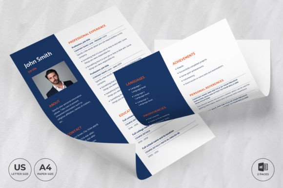 Business Coach Resume Template CV
