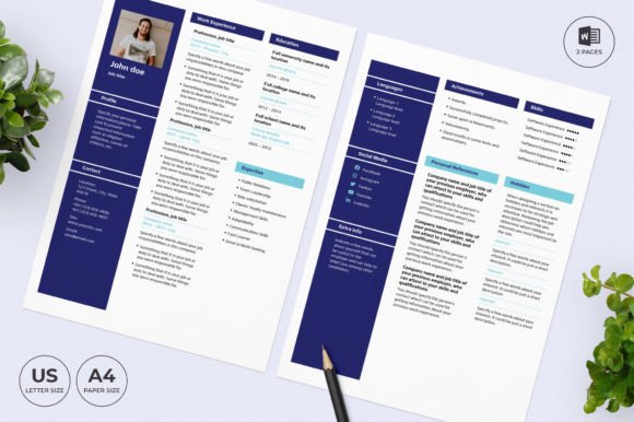 Car Wash Resume Template CV