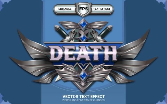 Death Achievement Text Effect for Designers