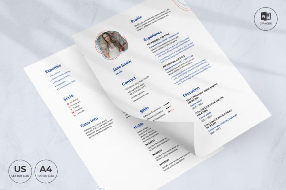 Event Planner Resume Template CV