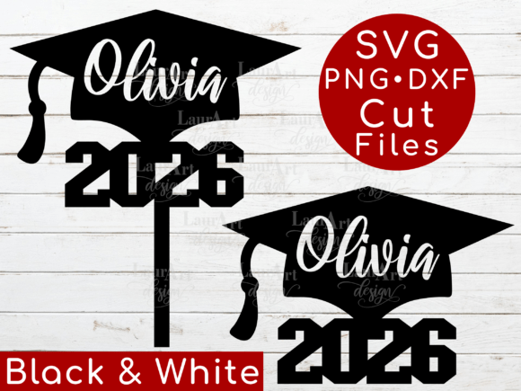 Graduation Cake Topper 2026 Graduate Hat