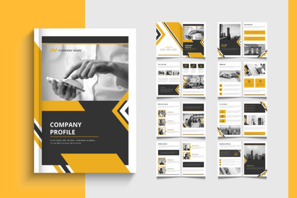 Pages Company Profile Brochure Template
