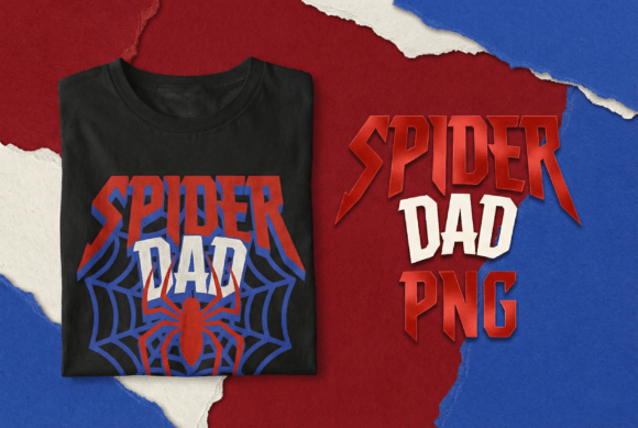 Spider Dad PNG Design Superhero Dad