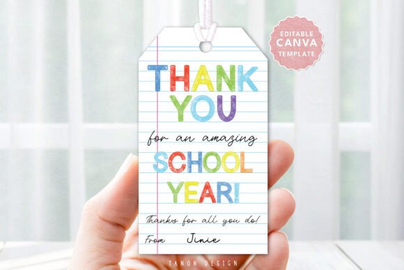 Thank You Teacher Appreciation Tag: A Thoughtful Way to Show Gratitude